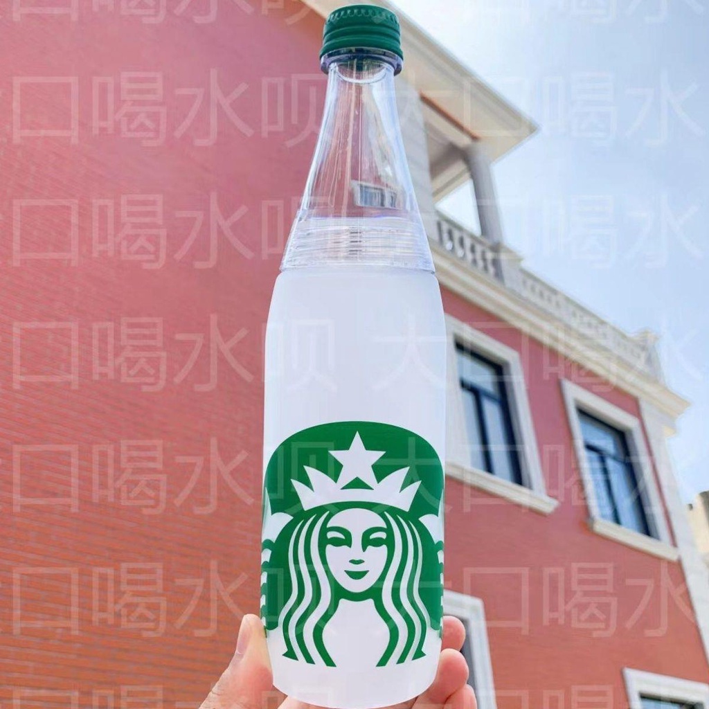 Bình Nước Starbucks Bằng Nhựa Có Thể Tháo Rời Tiện Dụng Thời Trang Hè 2022