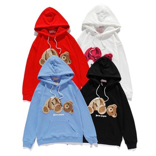 Áo Hoodie Chất Liệu Vải Cotton Có Thêu Hoạ Tiết Palm Angels