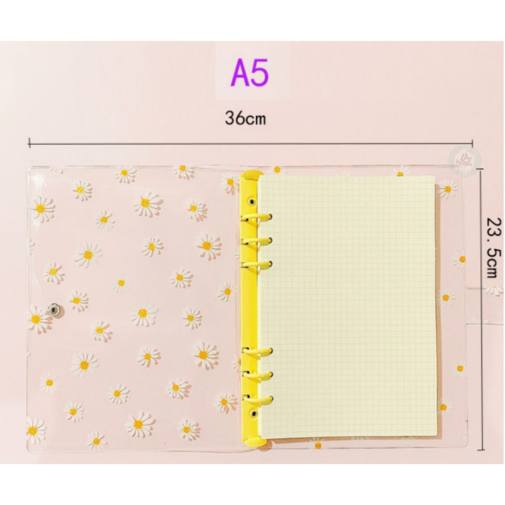 VỎ PLANNER LITTLE DAISY MÀU A5/A6