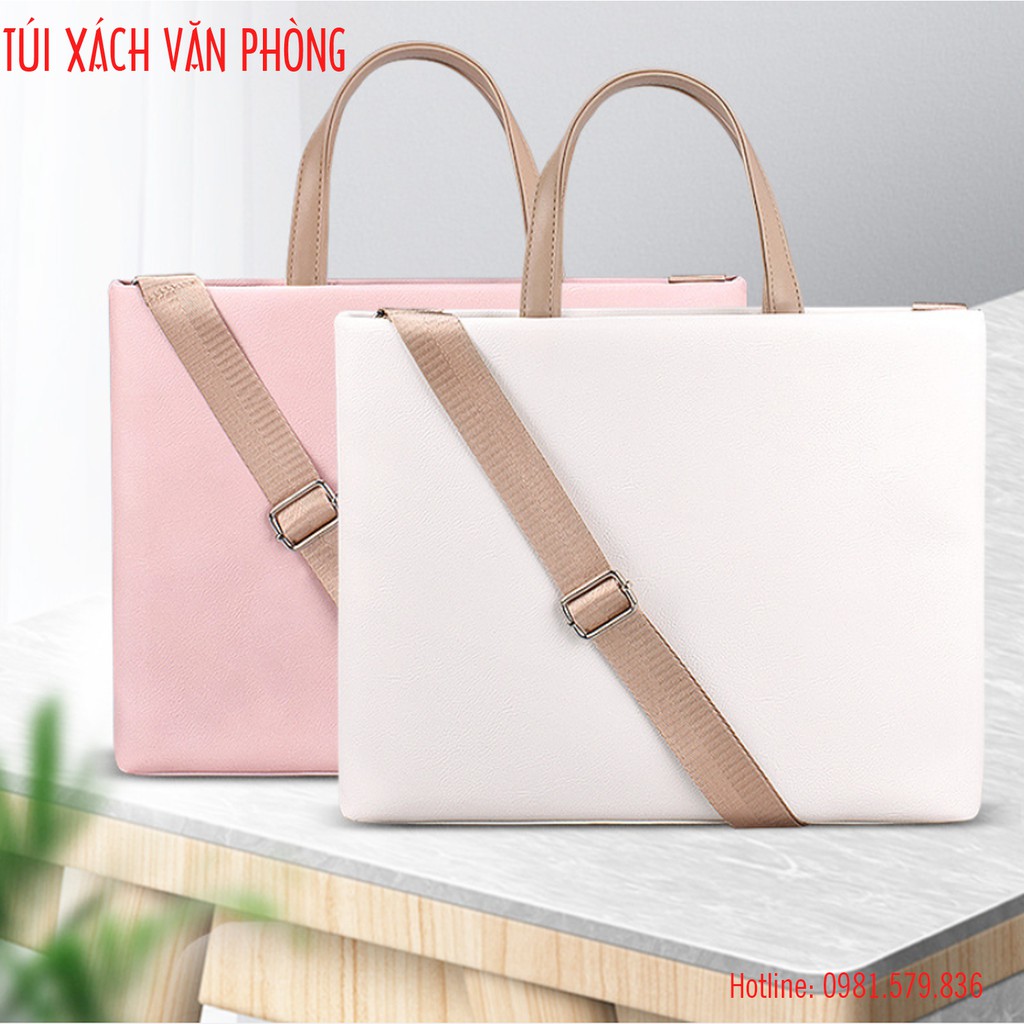 [DA BÓNG] Túi xách văn phòng nữ mẫu mới 2020, chống sốc, chống nước MACBOOK