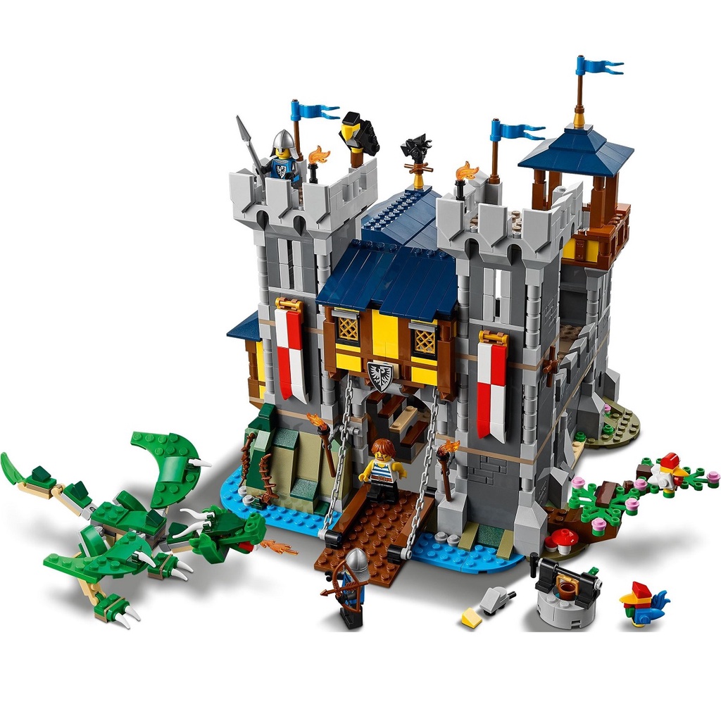 Bộ lắp ráp Lâu Đài Thời Trung Cổ - LEGO Creator 31120 Medieval Castle