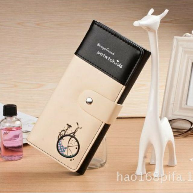 Ví cầm tay Xe Đạp Dễ Thương