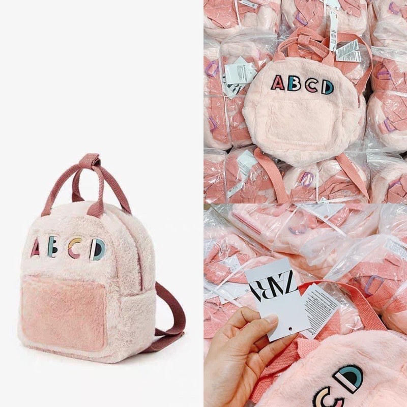 { Hàng sẵn } Balo ABCD Za ra Girl