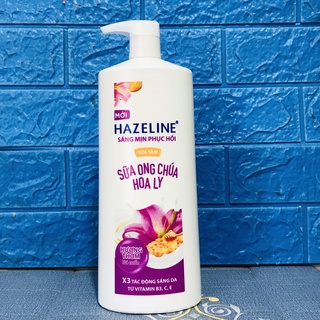 Sữa tắm dưỡng da Hazeline 670G - 1KG (Chai)