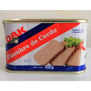 Pate thịt heo đan mạch dak pork luncheon meat