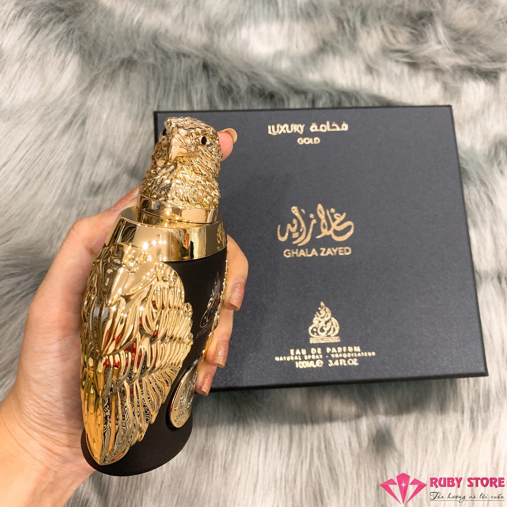 Nước hoa Dubai Unisex Ghala Zayed Luxury Gold (đại bàng vàng) 100ml