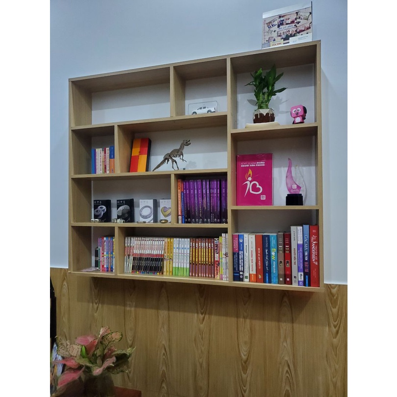 Kệ Sách Treo Tường 100x100cm