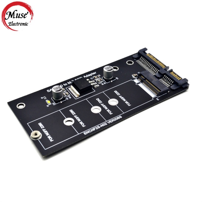 Thẻ Chuyển Đổi Sata3 Sang M2 Ngff Ssd 6g Hỗ Trợ 30 / 42 / 60 / 80mm