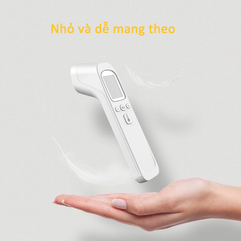 Nhiệt kế điện tử hồng ngoại đo trán đo không tiếp xúc chất lượng cao chính hãng,Tặng pin AAA ,BẢO HÀNH 12TH