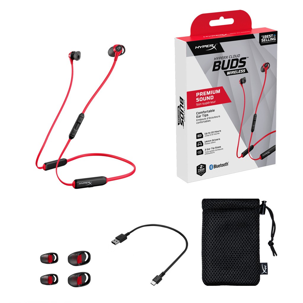 Tai nghe Kingston HyperX Cloud Buds_HEBBXX-MC-RD/G