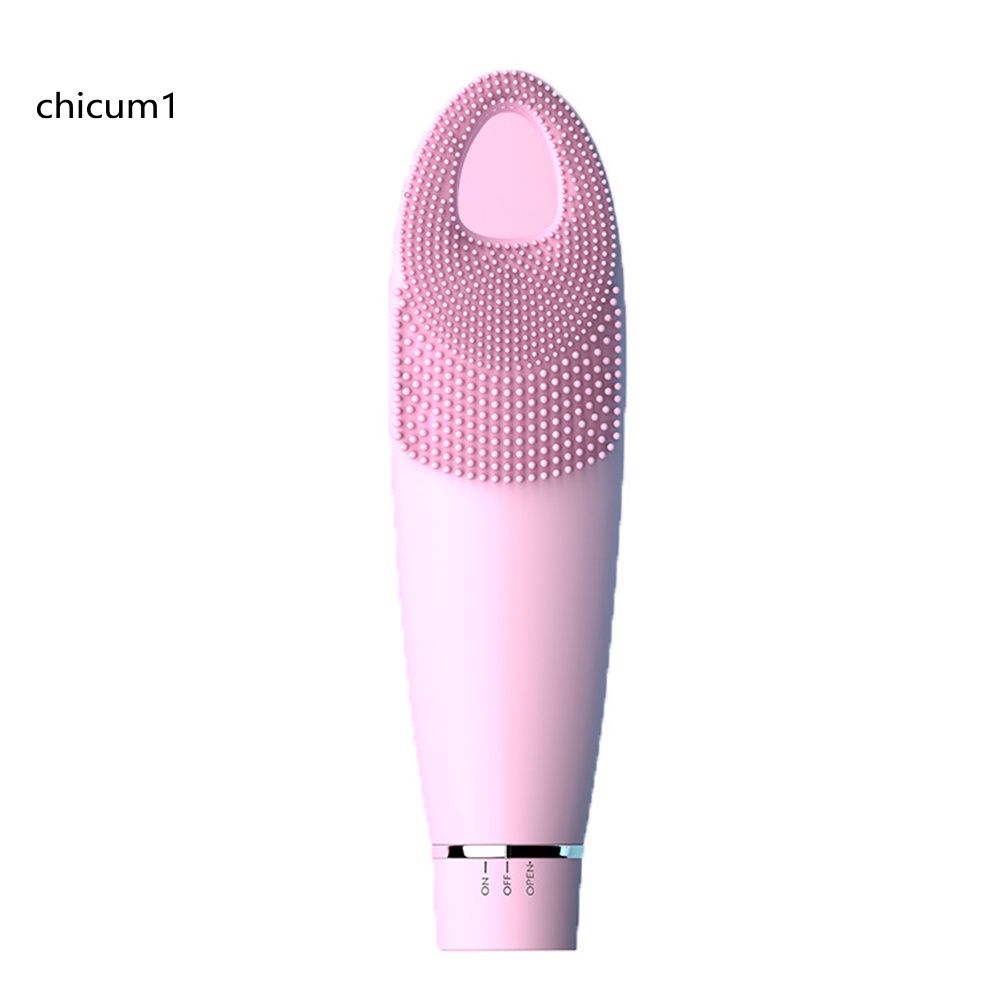 [Hàng mới về] Máy rửa mặt mát xa làm sạch sâu bằng silicon chống nước