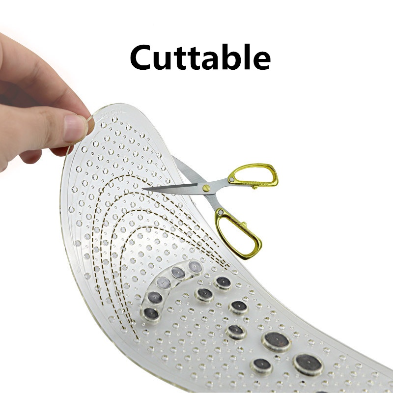 1 Cặp Miếng Lót Giày Mát Xa Giảm Đau Và Chăm Sóc Sức Khỏe