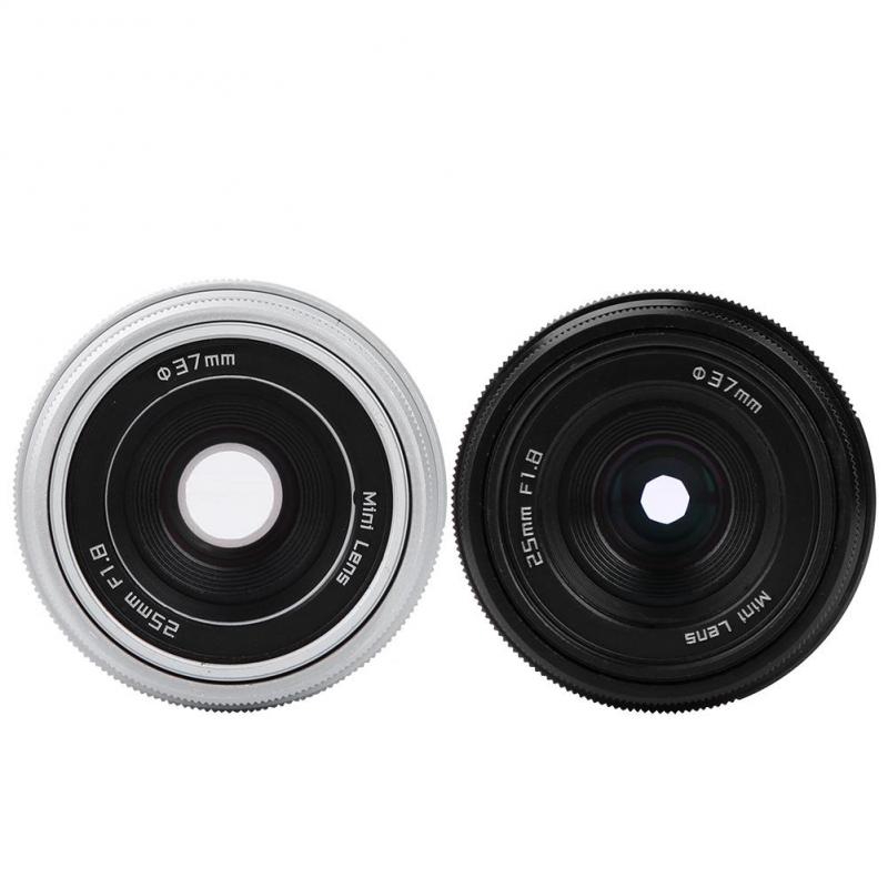 1buycart 25mm F1.8 Mini CCTV C Mount Wide Angle Lens for Sony Nikon Canon DSLR