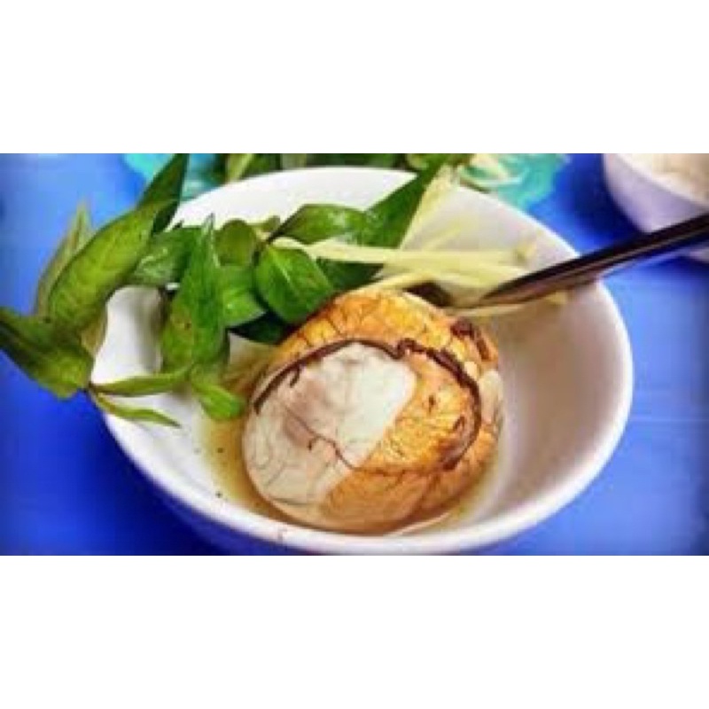 Hột vịt lộn úp mề giao nhanh tphcm chưa luộc ko kèm rau ớt ạ