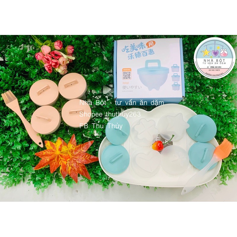 Khuôn Hấp Bánh,Pudding, Thạch, Caramen Cho Bé Ăn Dặm