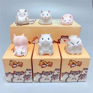 Set 6 Mô Hình Chuột Hamster Đồ Chơi Cho Bé