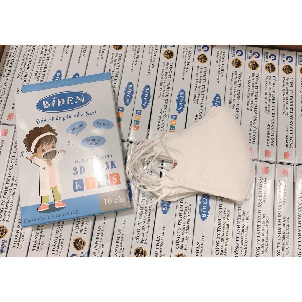 Khẩu trang Trẻ Em 5D Mask  hiệu Biden