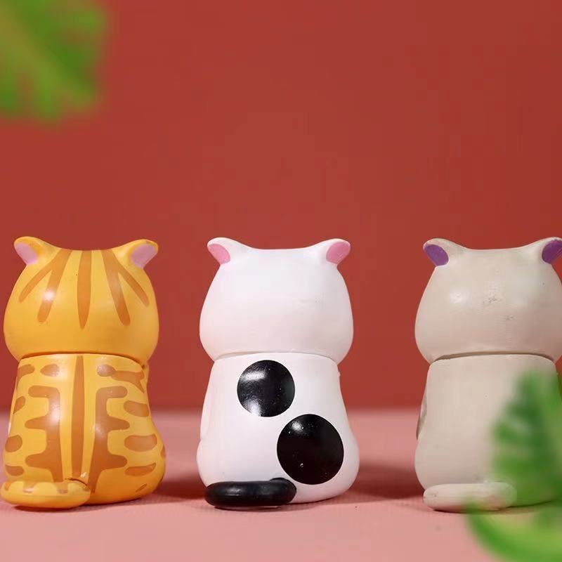 Tượng mèo trang trí  | Mô hình mèo bất lực mini, Hàng đẹp loại 1