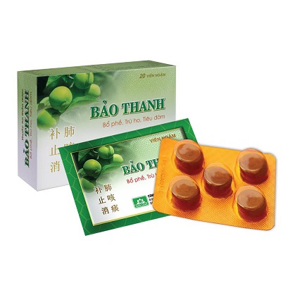 Kẹo ngậm Bảo Thanh - Vĩ 5 viên Hộp 20 vĩ / Hotexcol vĩ 4 viên, hộp 10 vĩ