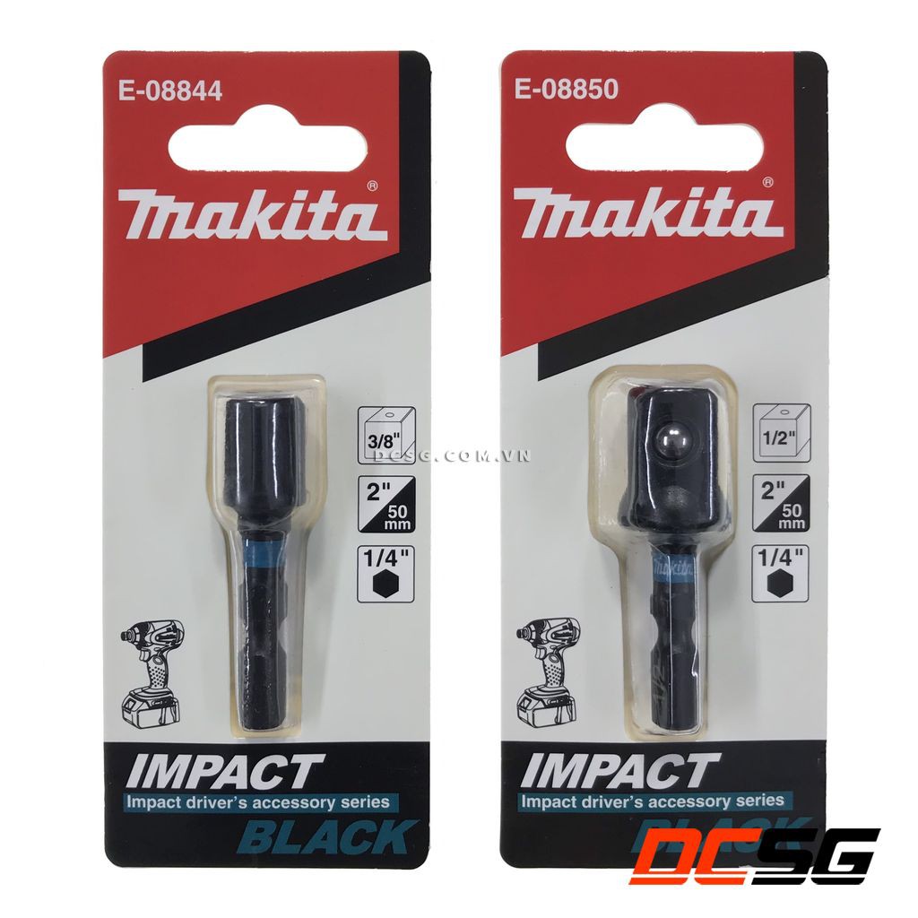 Đầu chuyễn vít sang bu lông 3/8&quot;-1/2&quot; IMPACT BLACK Makita | DCSG