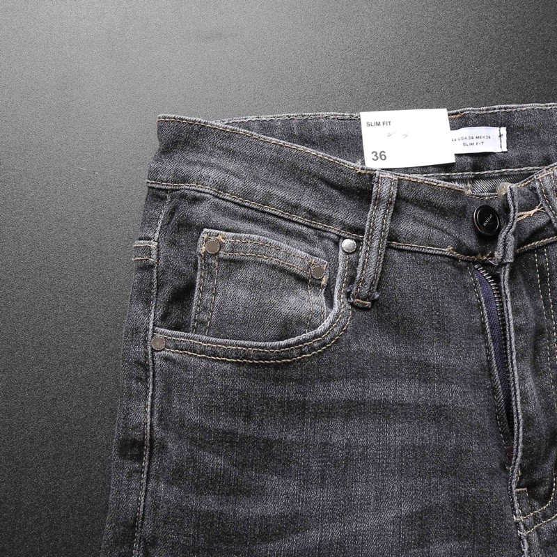 Quần jean nam cao cấp màu thời trang- form slim fit | BigBuy360 - bigbuy360.vn