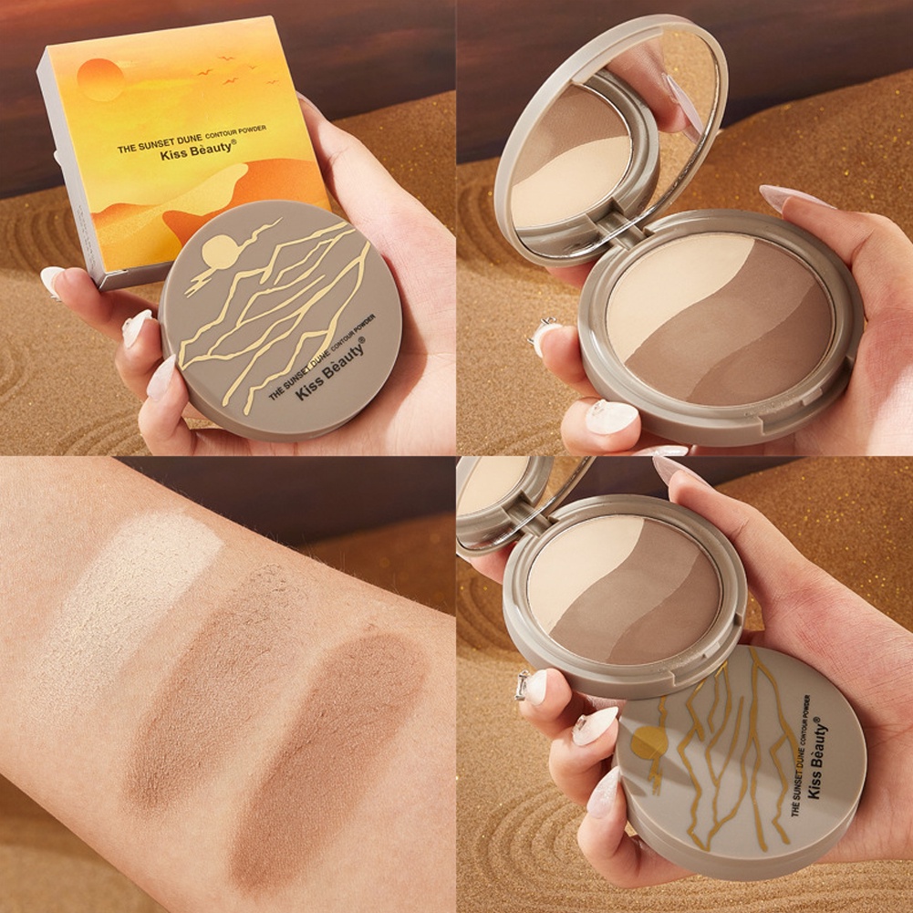 Bảng phấn tạo khối 3 màu sắc hoàng hôn độc đáo | BigBuy360 - bigbuy360.vn