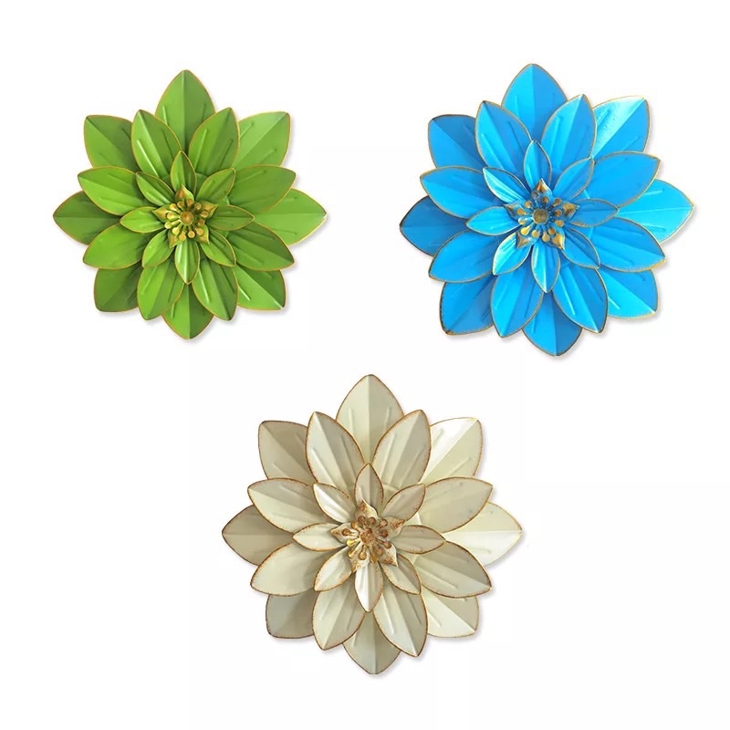 Tranh Hoa sắt 3D trang trí tường nhà siêu ấn tượng