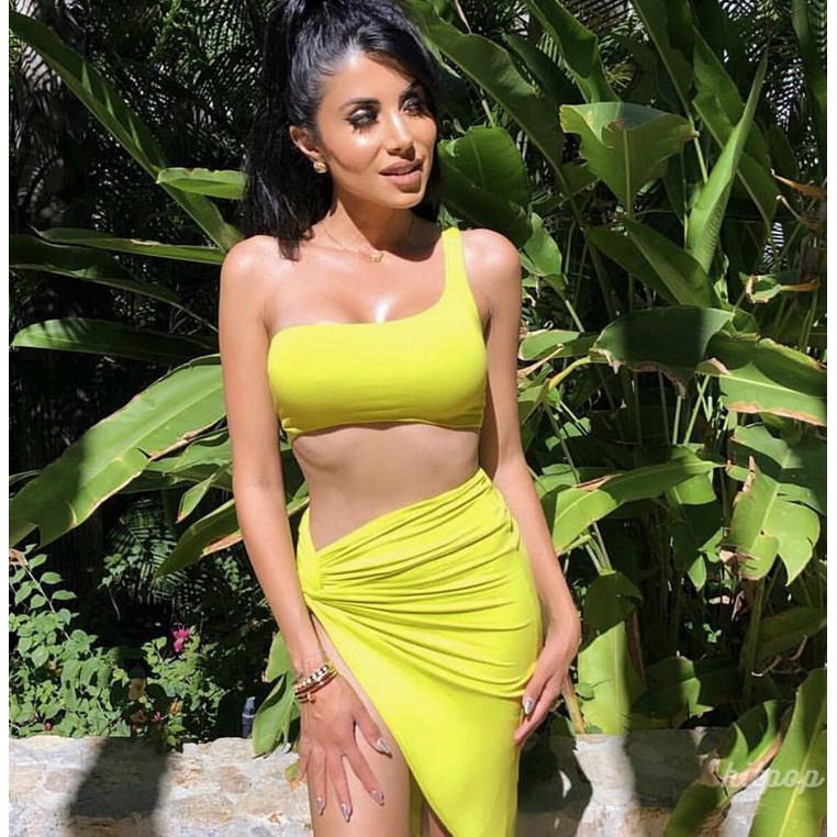 Set Áo 2 Dây Lửng + Chân Váy Bút Chì Thời Trang Nữ Tính | BigBuy360 - bigbuy360.vn