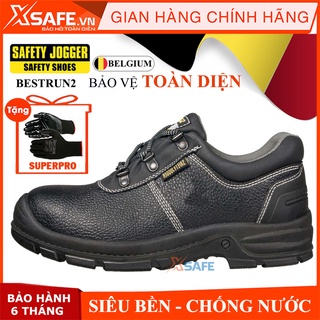 Giày bảo hộ lao động nam Jogger Bestrun2 S3 da bò, chống thấm nước, chống đinh, trơn trượt - Giày công trình, nhà máy