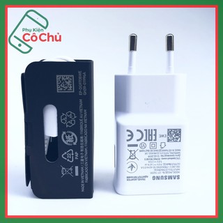 Củ Sạc Nhanh SamSung S10/ S10+ Bóc Máy (trắng)- Fast Charge- Tặng kèm cáp Type C S10 bóc máy