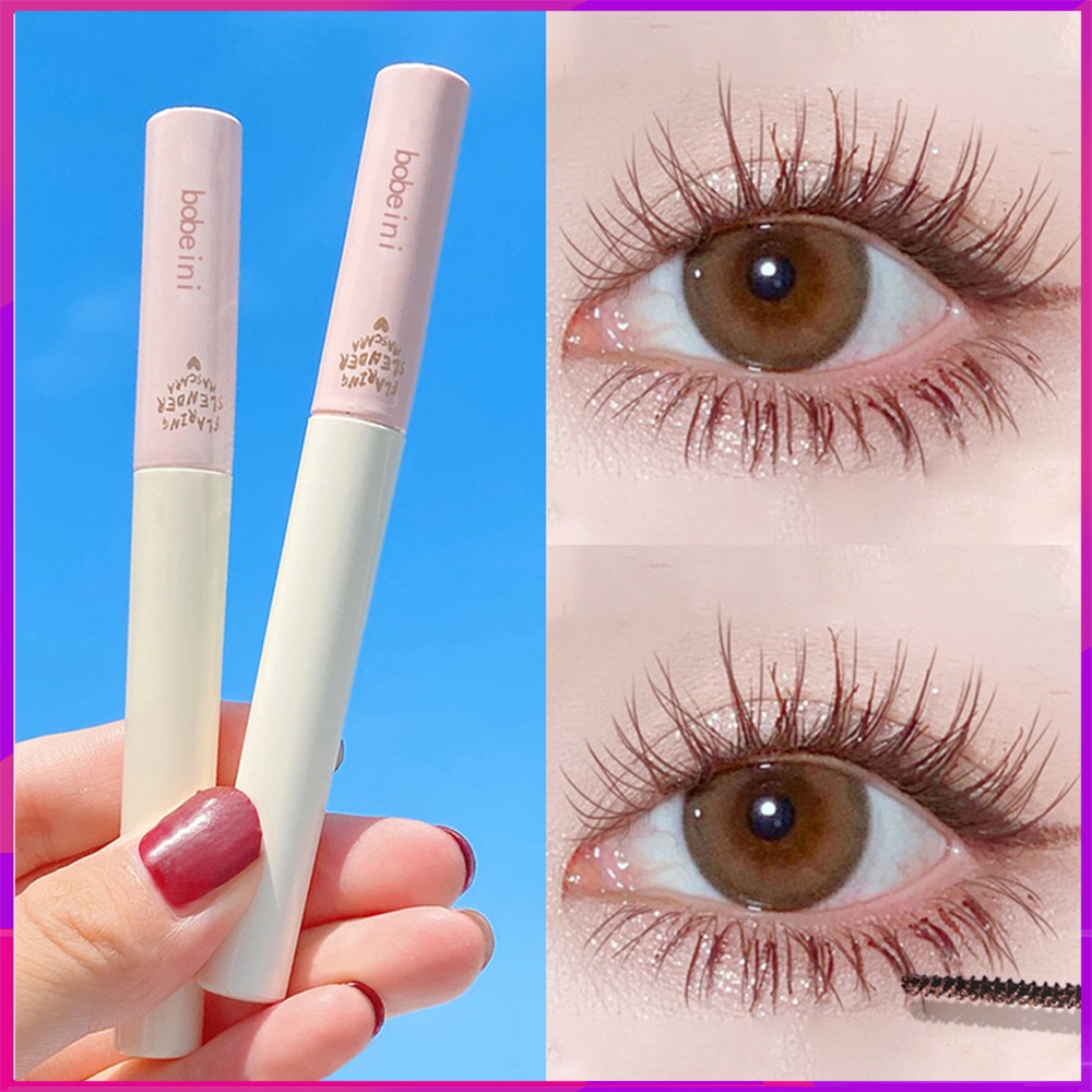 [Hàng mới về] Mascara đầu cọ nhỏ chống thấm nước lâu trôi làm mi dài và dày hơn