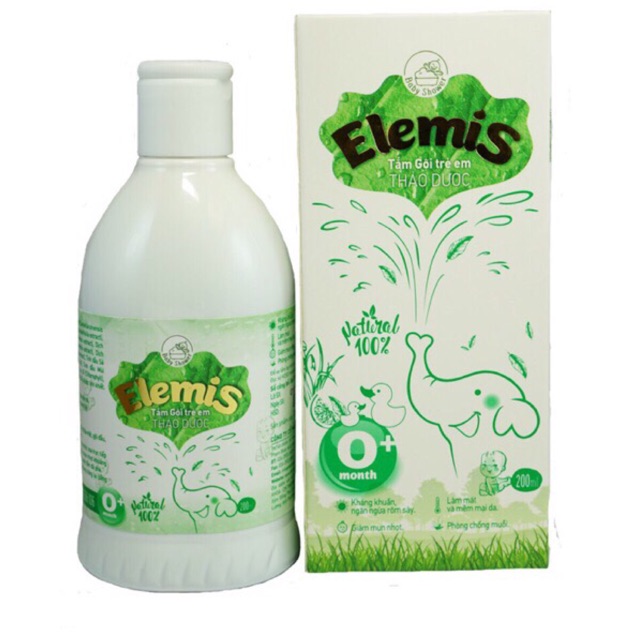Nước Tắm Gội Thảo Dược Elemis ( chai 200ml / hạn 2021)