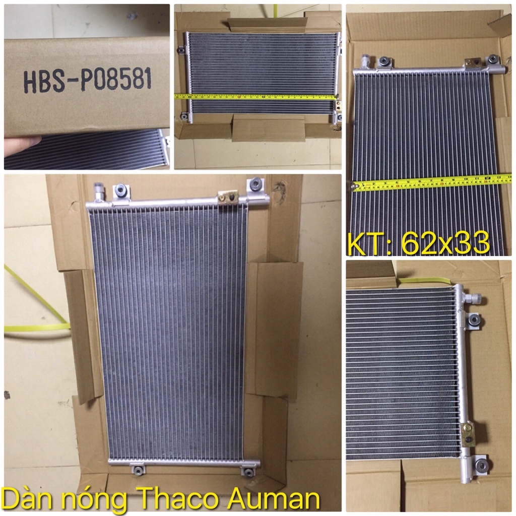 Dàn nóng HBS các dòng xe tải (Auman/Trường Giang/Thaco Olin/Faw/Thaco Auman/C&C )
