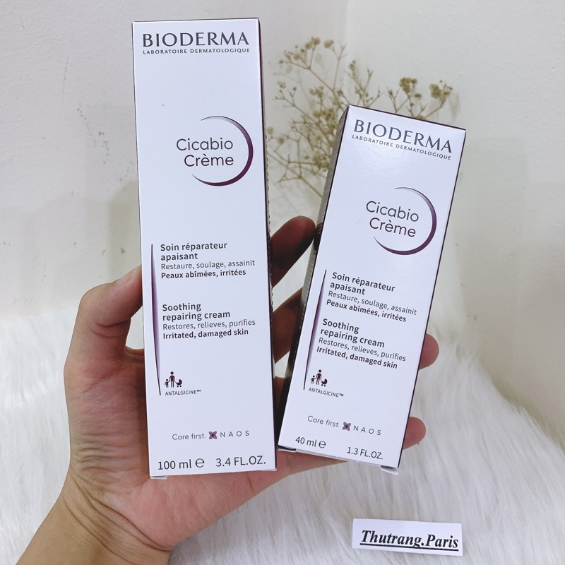 Kem dưỡng phục hồi da Bioderma Cicabio Creme 40ml