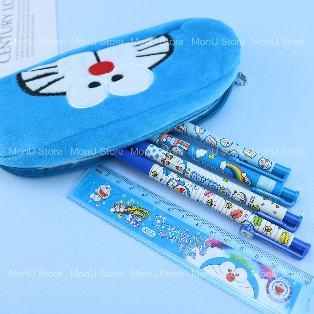 Hộp bút bóp viết lông DORAEMON DOREMON dễ thương cute MON0097