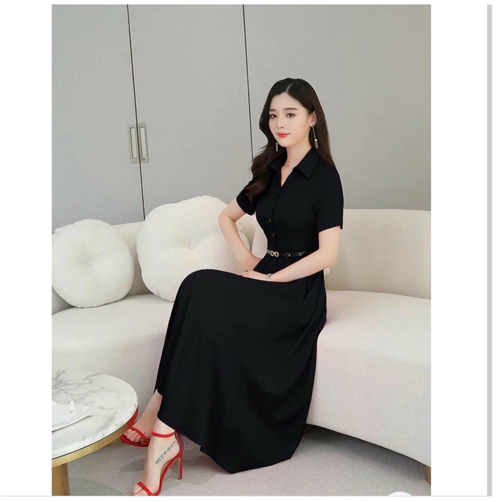 Đầm Cotton lạnh kèm nịt nữ cực sang trọng cho các cô nương KHANH AN FASHION