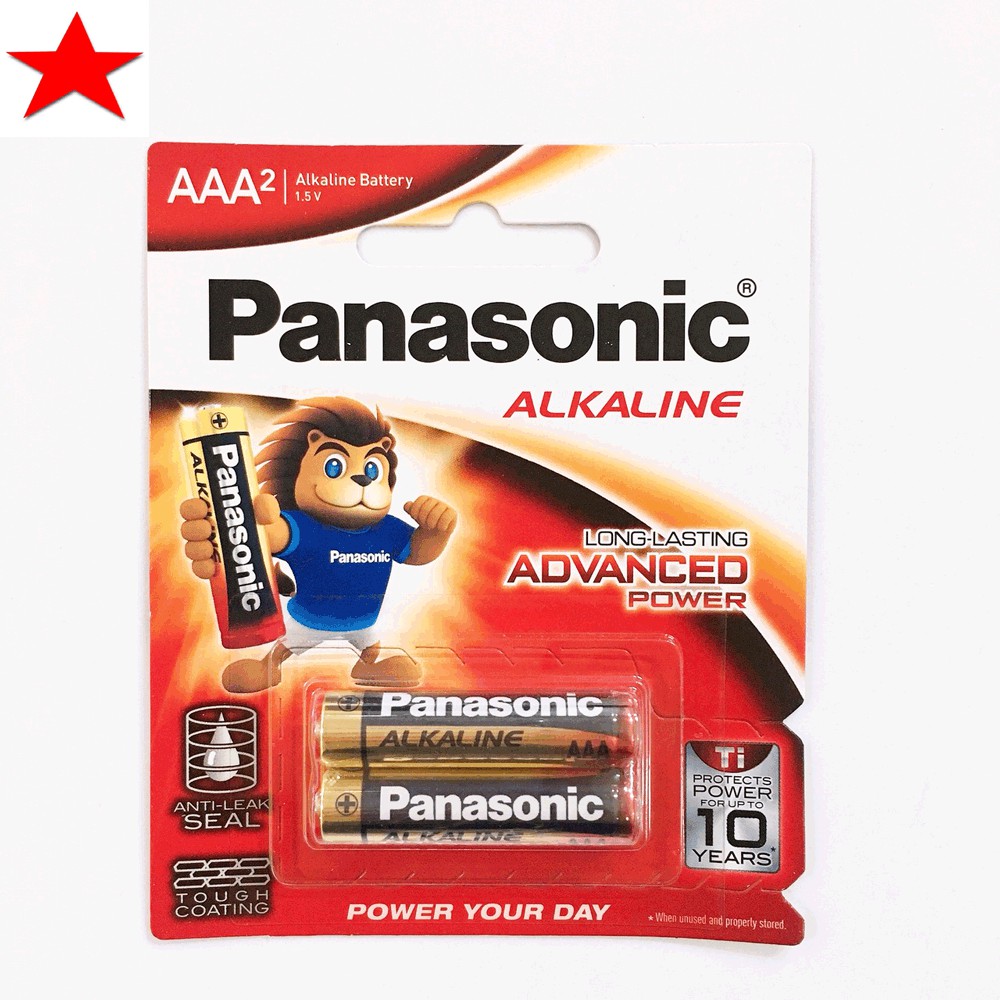 Pin Panasonic Alkaline AAA vỉ 2 viên
