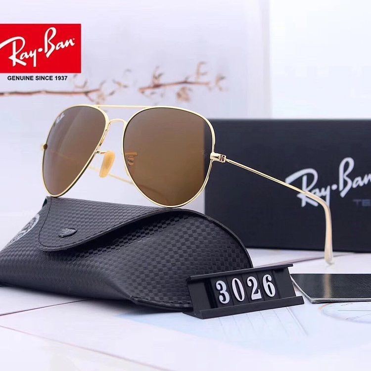 Kính mát Ray-Ban chính hãng RayBan RB3025 phi công màu gradient cho nam và nữ cặp cóc