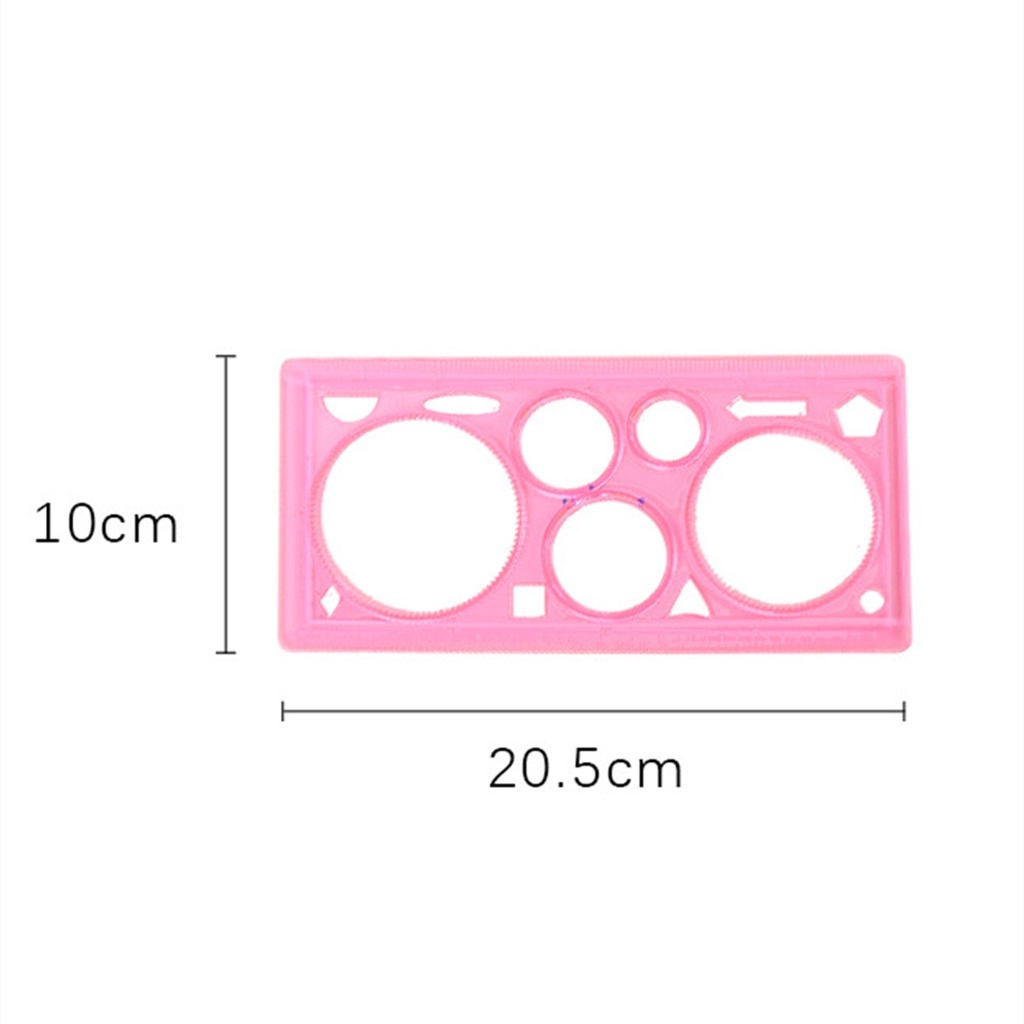 Thước Vẽ Hình Hoa Sáng Tạo Cho Bé