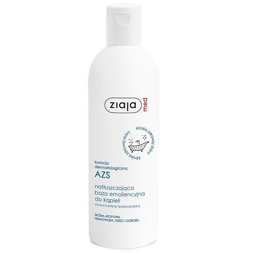 (Mẫu mới) Dầu tắm dưỡng ẩm dịu nhẹ Ziaja Med Atopy AZS 270ml