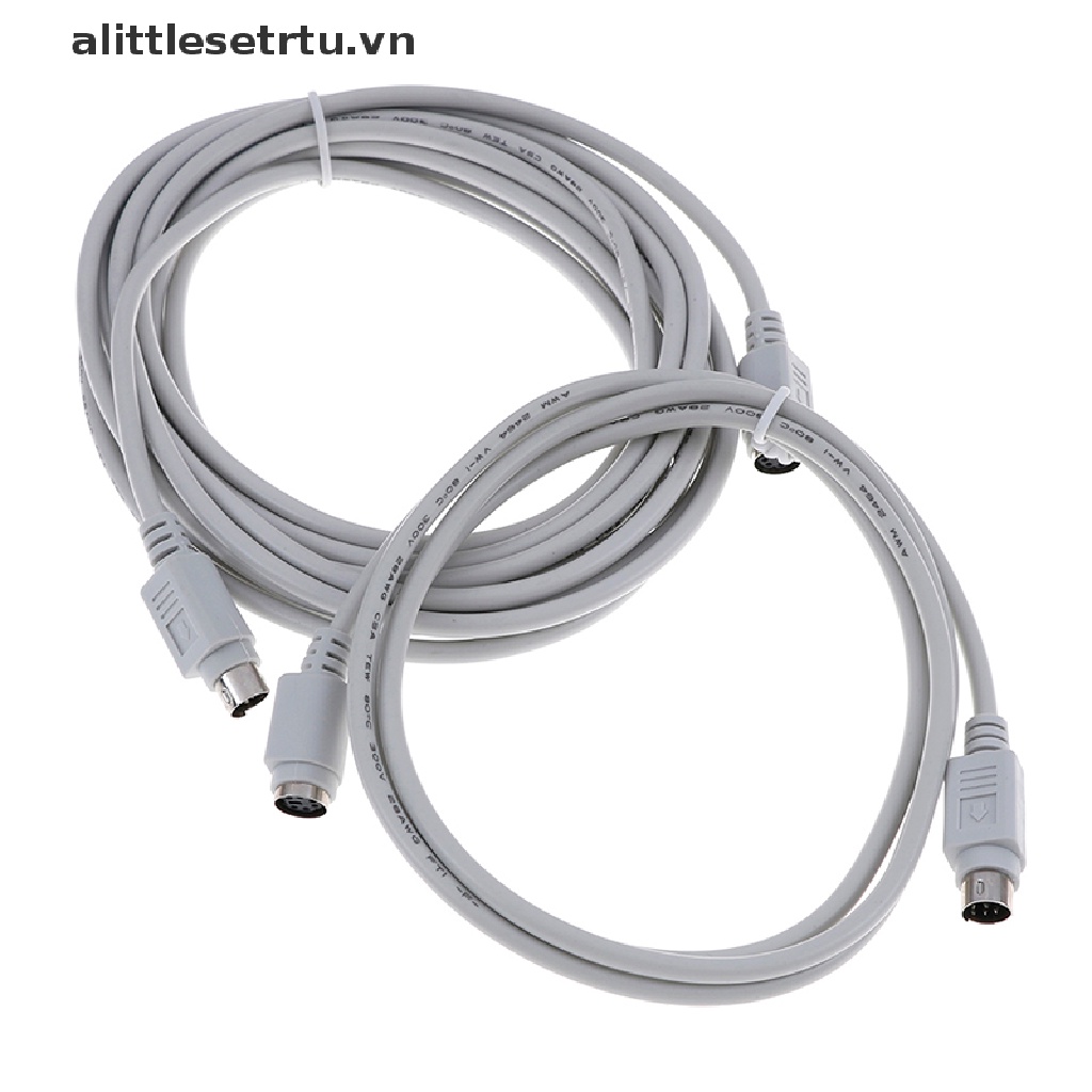 Dây Cáp Nối Dài Bàn Phím Và Chuột Máy Tính Ps2 mini din 6 pin female-male 1.5m 5m 10m