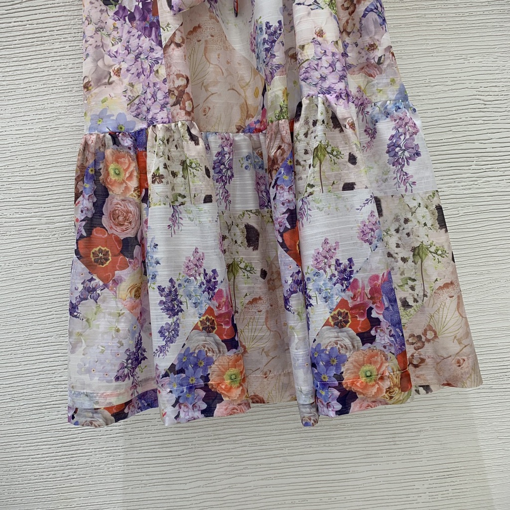 Đầm nữ thời trang cao cấp Zimmermann thiết kế mẫu hoa, phong cách điệu đà