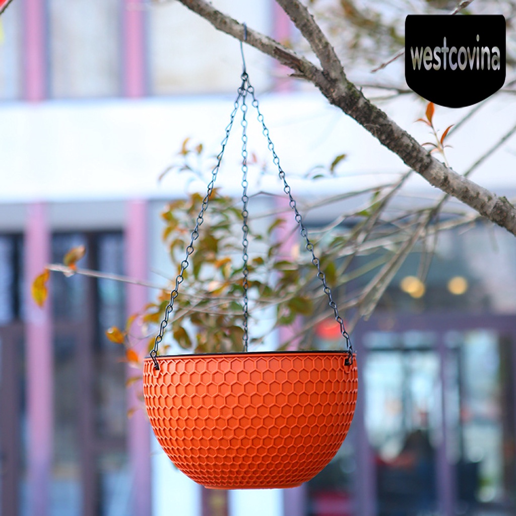 [Hot]☀ Móc Treo Chậu Cây Hình Tổ Ong Bằng Nhựa Resin Chống Thấm Nước Tiện Dụng Cho Sân Vườn