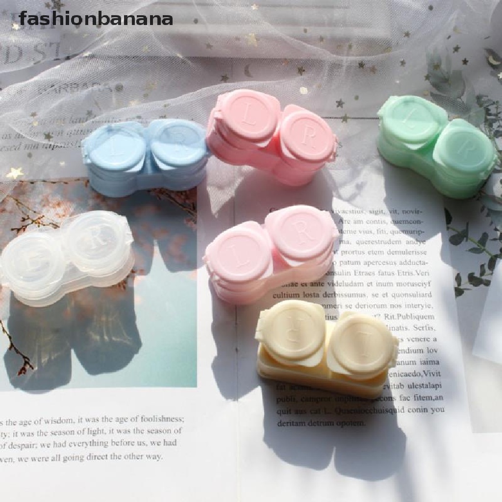 Bộ Hộp Đựng Kính Áp Tròng Kèm Nhíp Hút Tiện Dụng Mang Theo Du Lịch