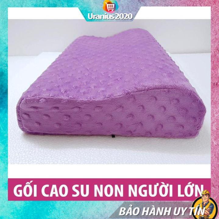 Gối cao su non chống ngáy, Gối Cao Su Non Người Lớn chống đau mỏi vai gáy, đem đến một giấc ngủ dịu êm - SALE LỚN