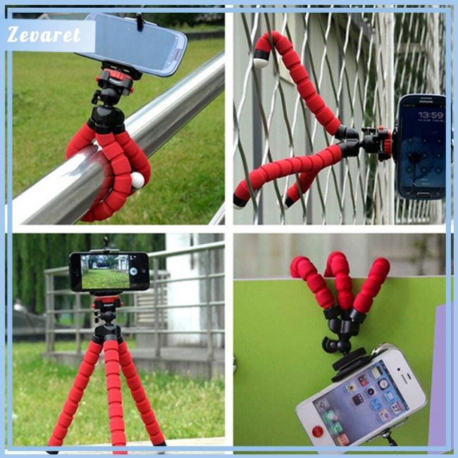 Gậy Tự Sướng Bluetooth Mini Hình Bạch Tuộc Có Thể Điều Chỉnh Thông Dụng