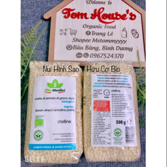 Nui Hữu Cơ Bio Các Loại