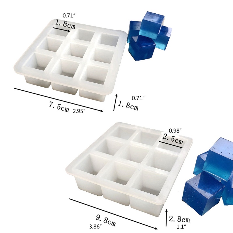 Khuôn silicone làm mặt trang sức nhựa resin epoxy DIY