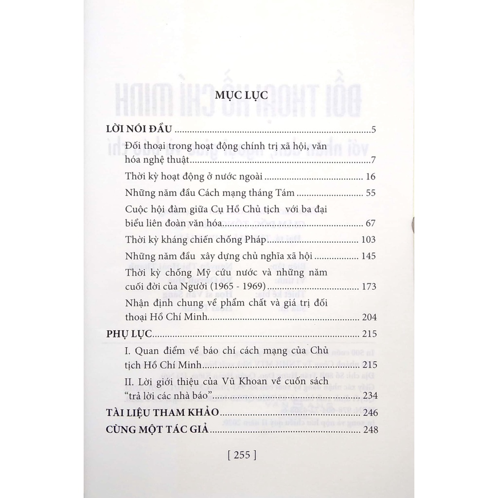 Sách - Đối Thoại Hồ Chí Minh Với Nhân Dân, Ngoại Giao Và Báo Chí 1918-1969