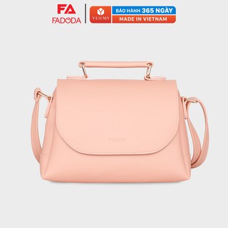 Túi Xách da dễ thương dùng đi  chơi, đi làm rất tiệ _ Túi da đeo chéo nữ thời trang cao cấp YUUMY YN48 đa sắc